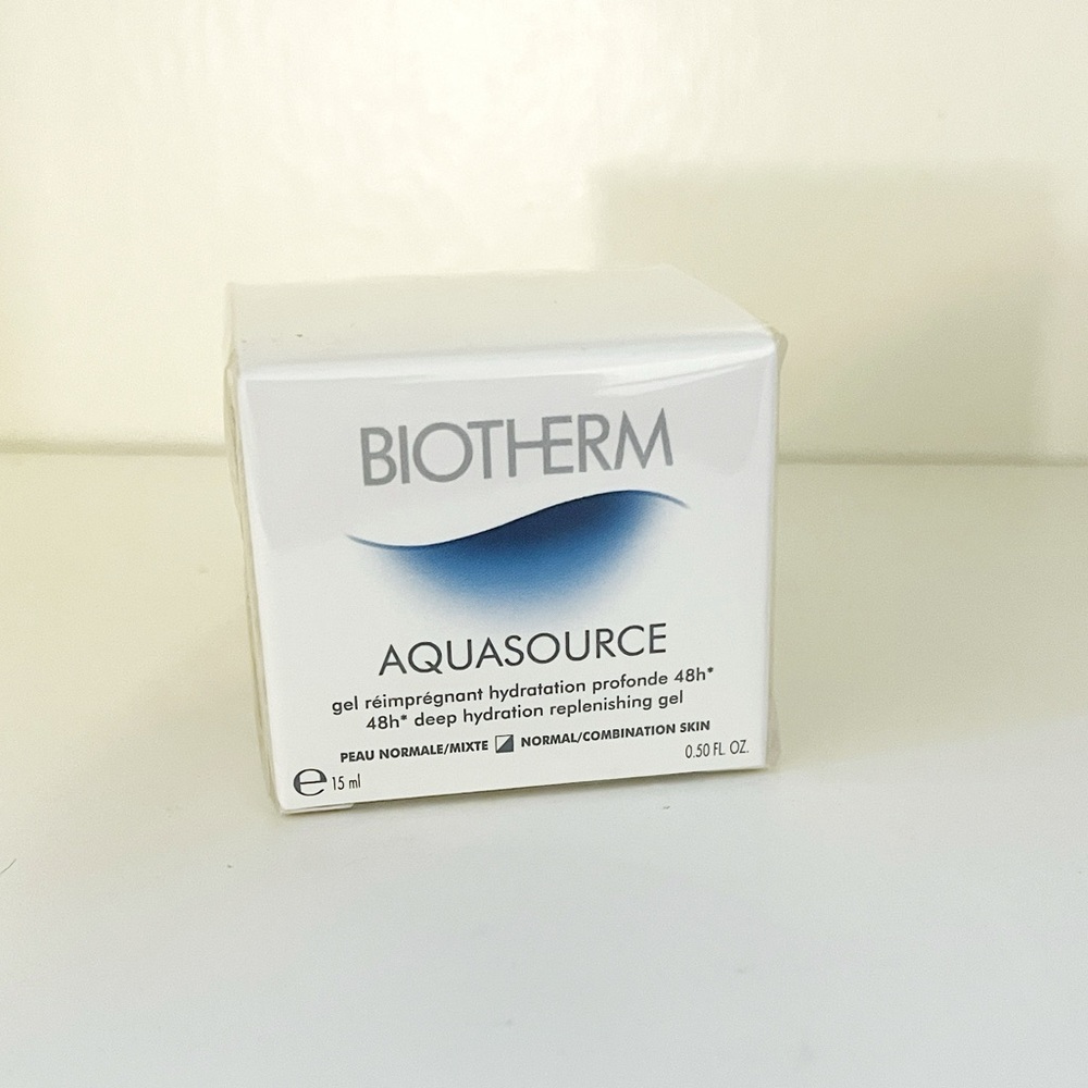 BNIB Biotherm Aquasource deep hydration replenishing gel